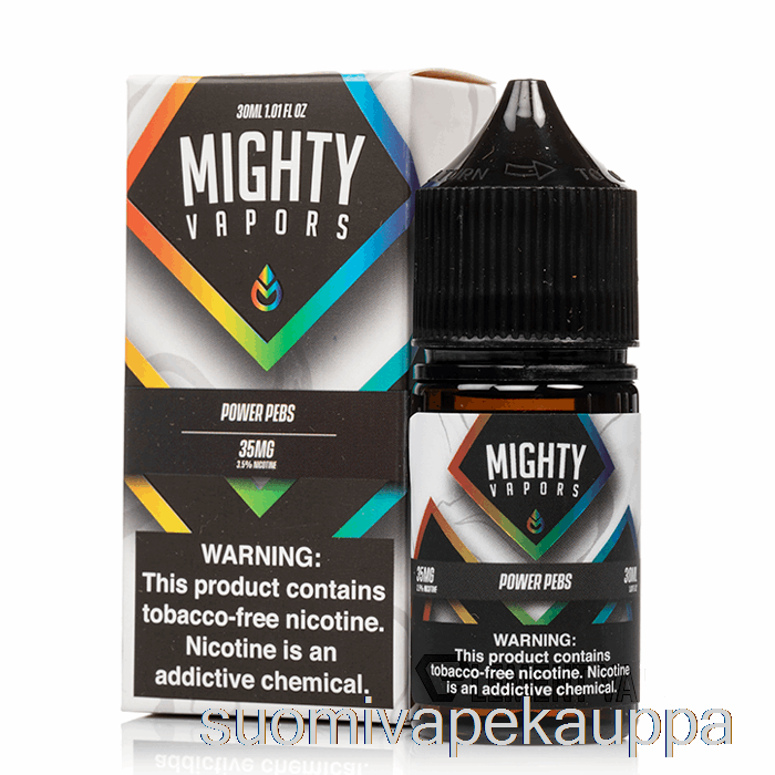 Vape Netistä Power Pebs - Mahtavat Höyryt Suolat - 30ml 50mg